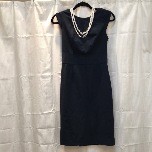 The Limited Dresses & Skirts - Navy Sheath Suit Dress